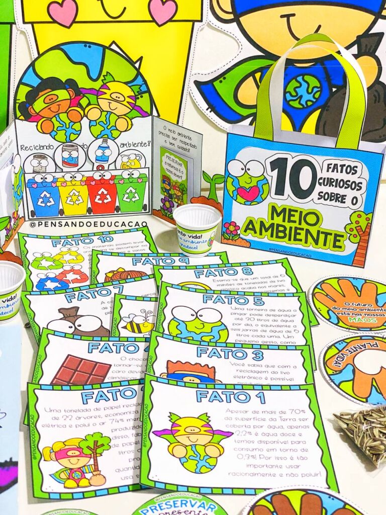 Pack Meio Ambiente Pensando Educa O Por Leticia