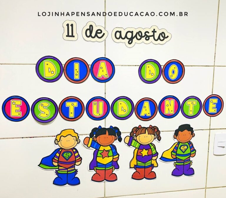 Mini Painel Super Estudante Pensando Educa O Por Leticia