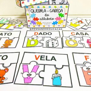 Quebra-cabeça das sílabas complexas – Pensando Educação – Por Leticia