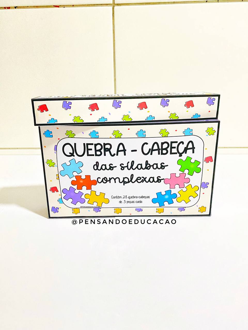 Quebra-cabeça de palavras, Palavras com TRÊS sílabas