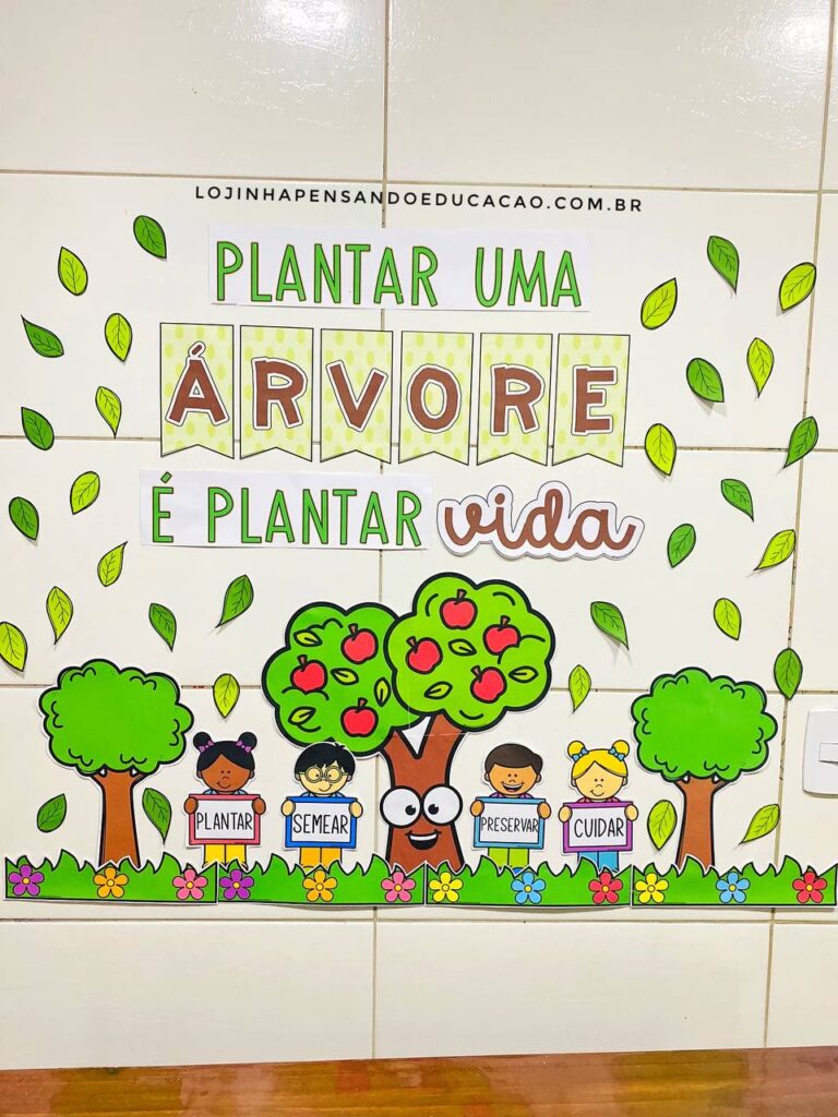 Painel “Plantar uma árvore é plantar vida” – Pensando Educação – Por ...