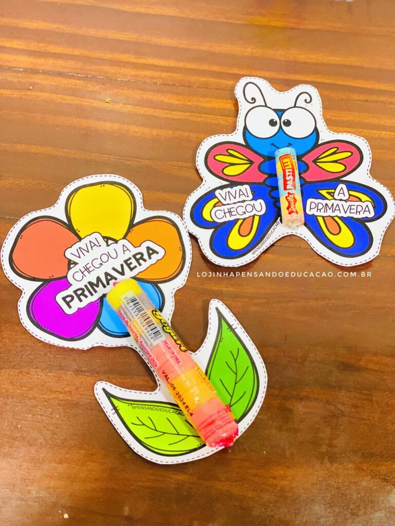 Lembrancinhas Primavera – Pensando Educação – Por Leticia