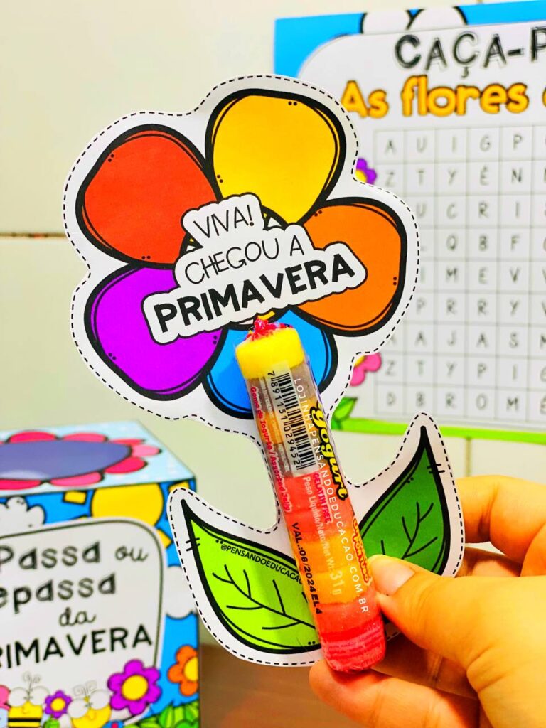 Lembrancinhas Primavera – Pensando Educação – Por Leticia