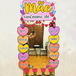 Moldura para Espelho de Dia das Mães