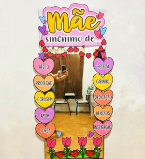 Moldura para Espelho de Dia das Mães