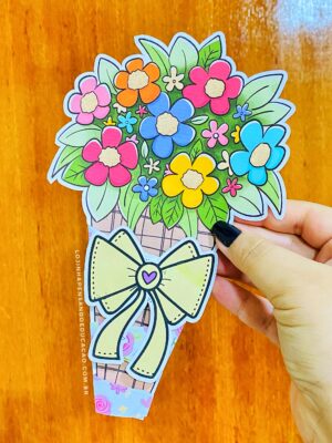 Lembrancinha Buquê de Flores Dia das Mães - Image 3