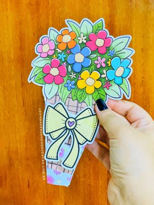 Lembrancinha Buquê de Flores Dia das Mães - Image 2