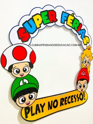 Moldura Bambolê "Super Férias" - Imagem 4