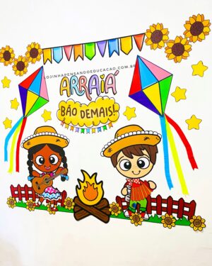 Painel "Arraiá Bão Demais!" - Imagem 4
