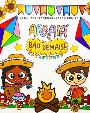 Painel "Arraiá Bão Demais!" - Imagem 2