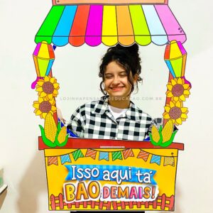 Moldura Bambolê "Isso aqui tá bão demais"