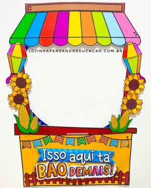 Moldura Bambolê "Isso aqui tá bão demais" - Imagem 5