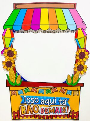 Moldura Bambolê "Isso aqui tá bão demais" - Imagem 8