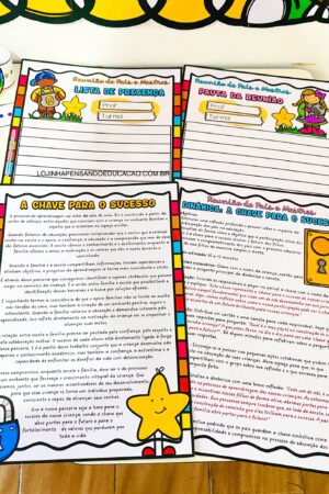 Kit Reunião de Pais "Chave Para o Sucesso" - Imagem 2