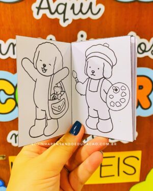 Livrinho de Colorir Volta às Aulas "Bobbie Goods" - Imagem 4