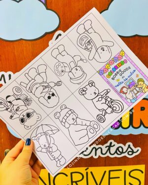 Livrinho de Colorir Volta às Aulas "Bobbie Goods" - Imagem 3