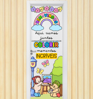 Mural para Porta "Bobbie Goods"