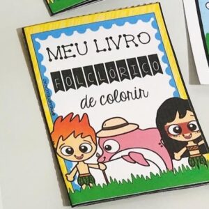 Livrinhos de Colorir "Folclore" - Imagem 2