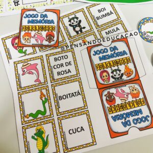 Jogo da Memória Folclórico