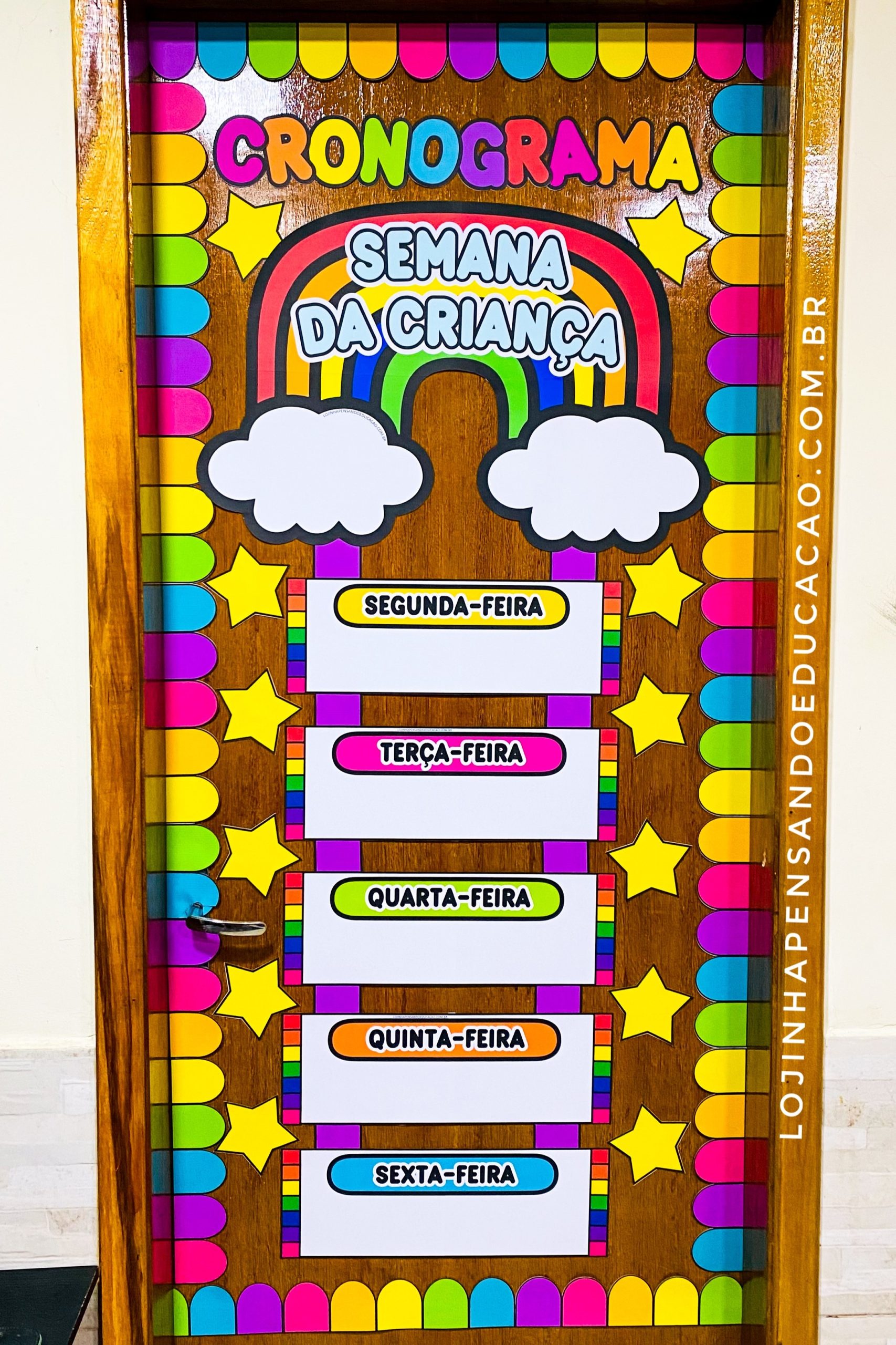 Mural "Cronograma Semana da Criança" - Imagem 12