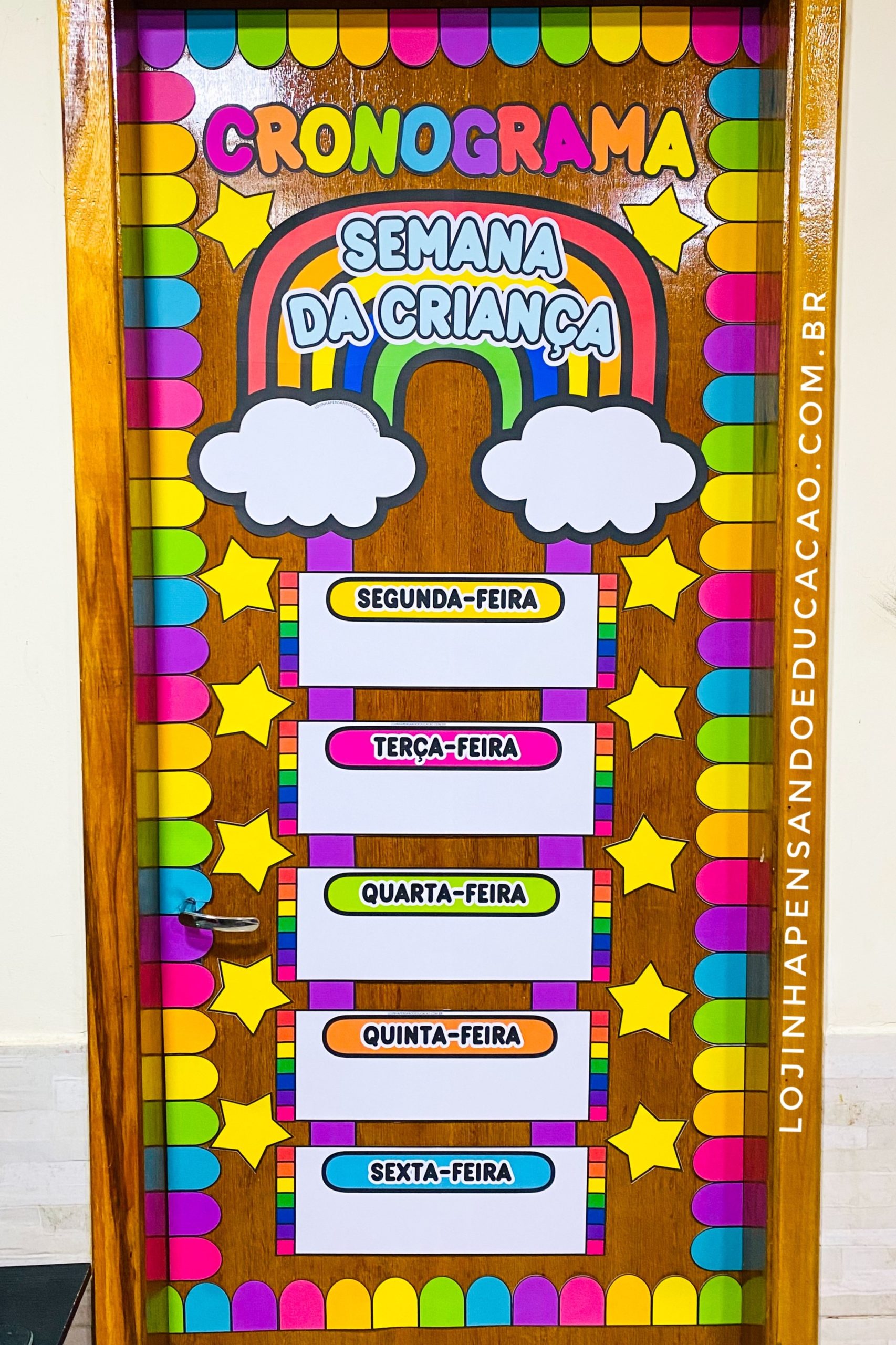 Mural "Cronograma Semana da Criança" - Imagem 11