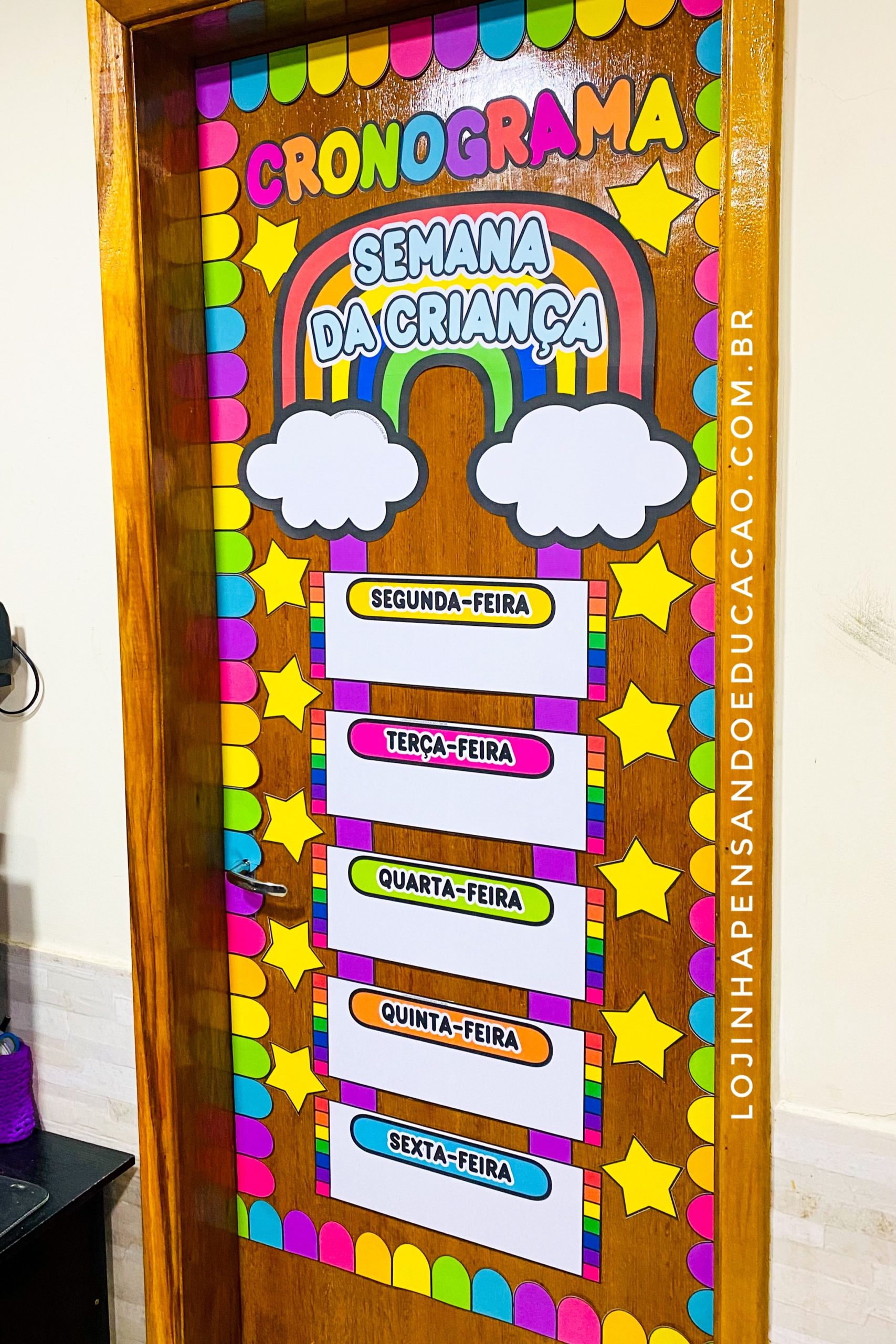 Mural "Cronograma Semana da Criança" - Imagem 10