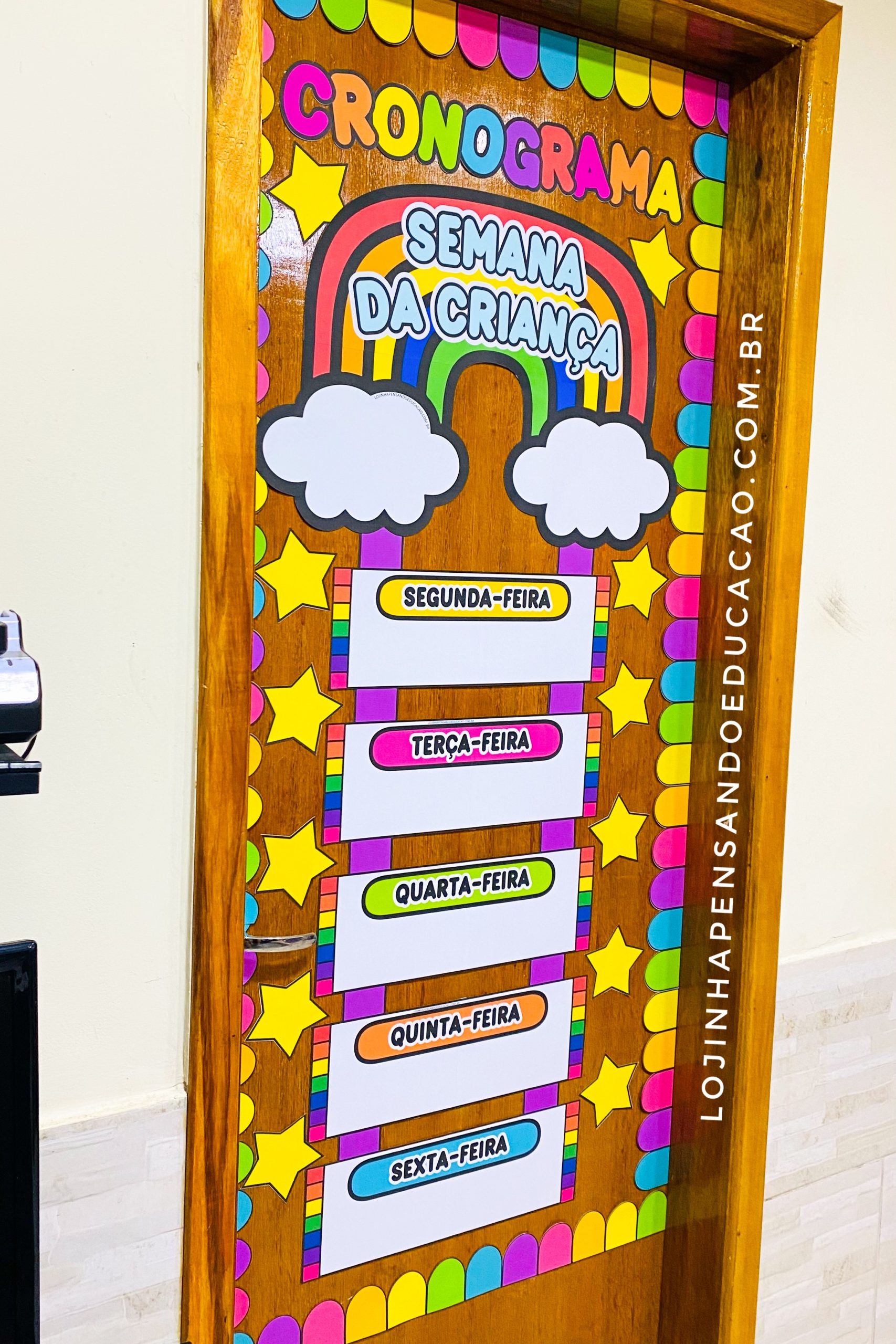 Mural "Cronograma Semana da Criança" - Imagem 9