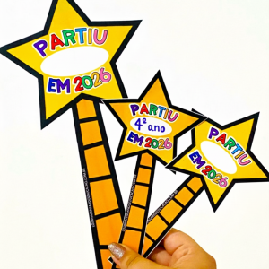 Estrelinha "Partiu 2026"