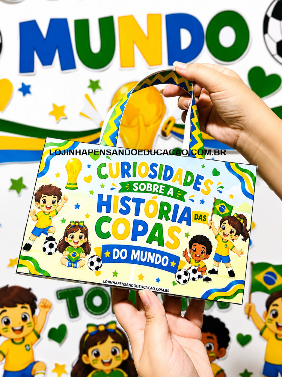 Maleta Curiosidades sobre a História das Copas do Mundo - Imagem 3