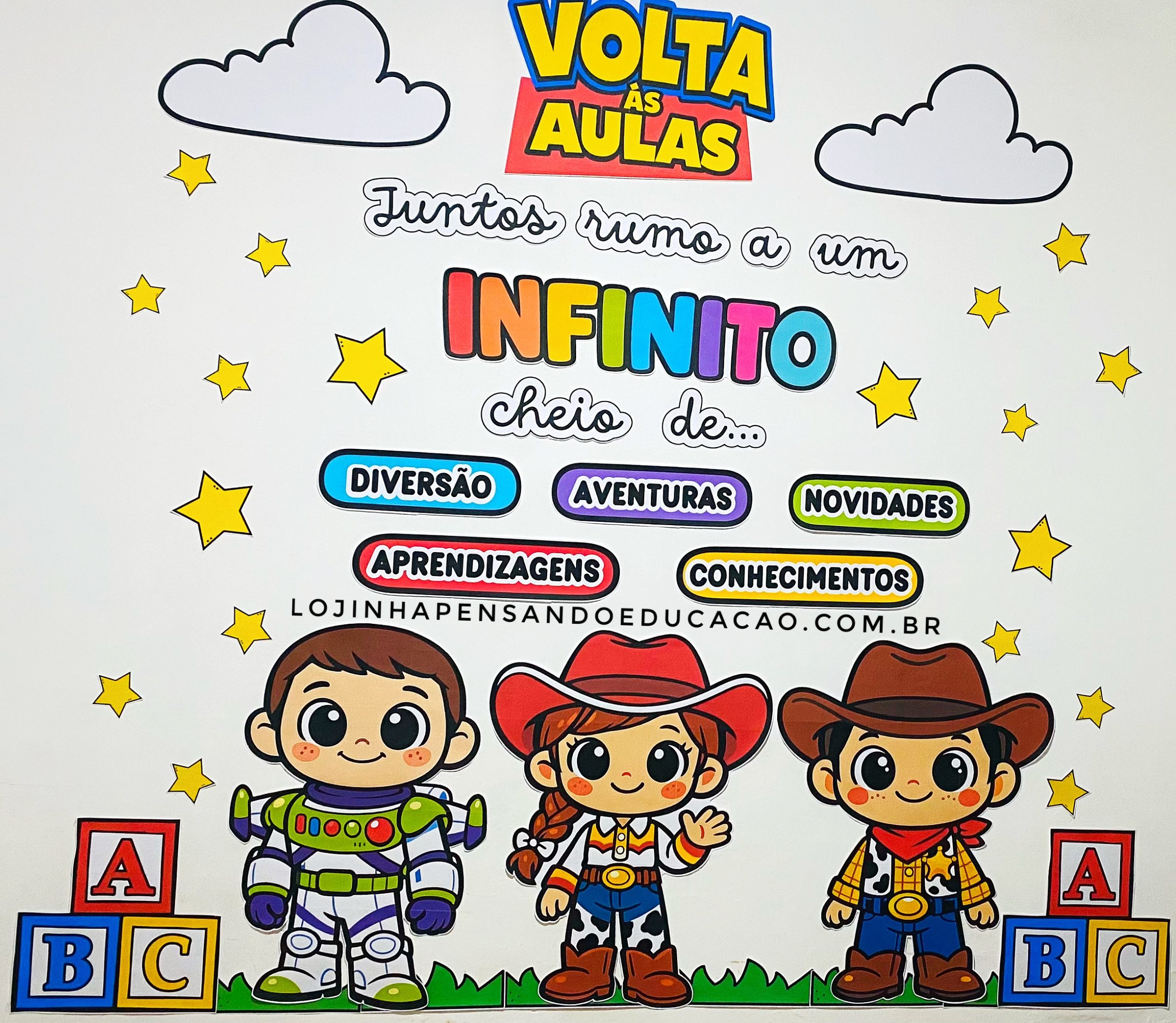 Painel “Infinito” de volta às aulas - Imagem 12
