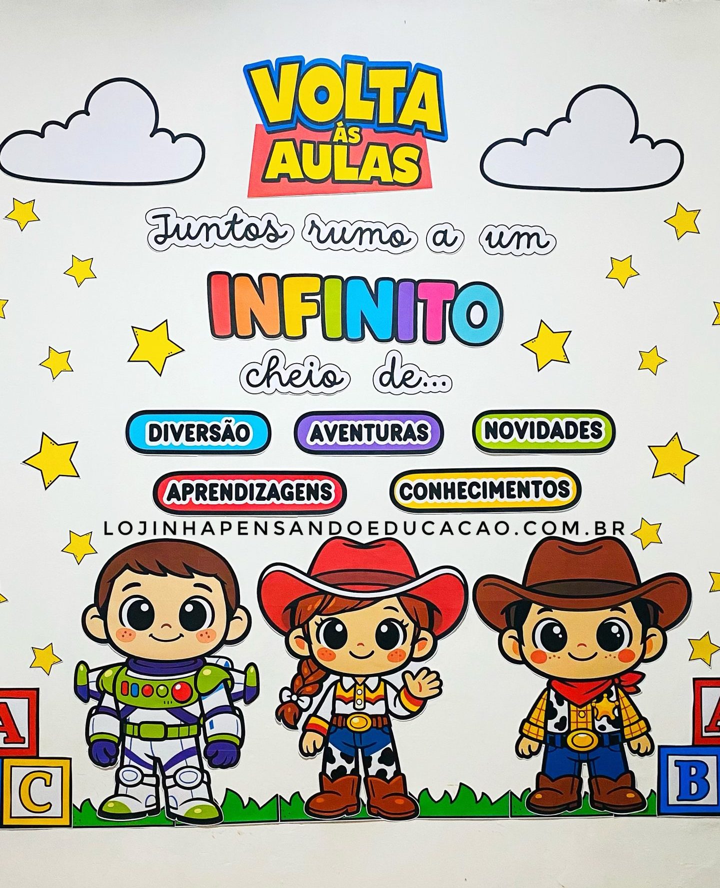 Painel “Infinito” de volta às aulas - Imagem 11