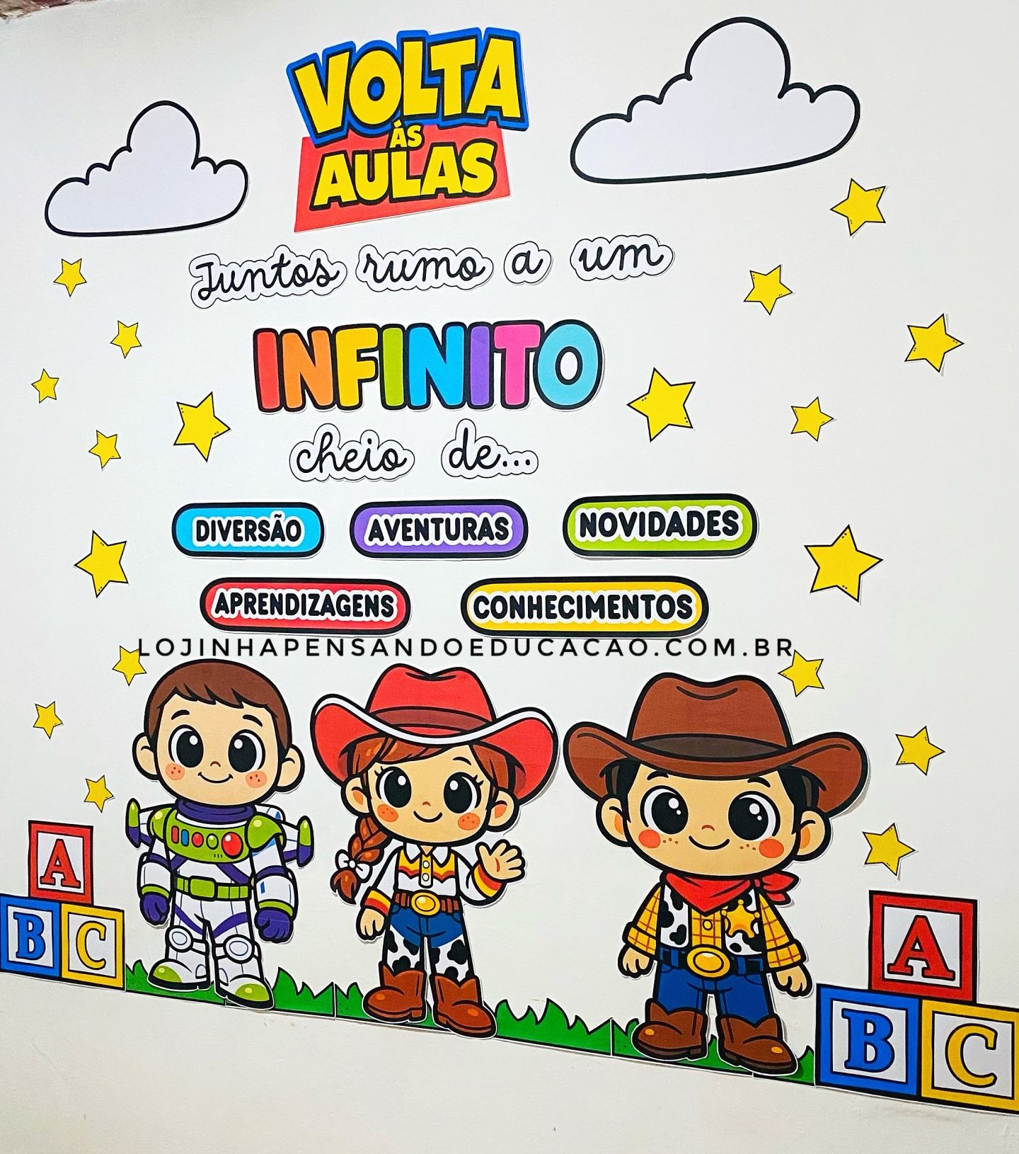 Painel “Infinito” de volta às aulas - Imagem 10