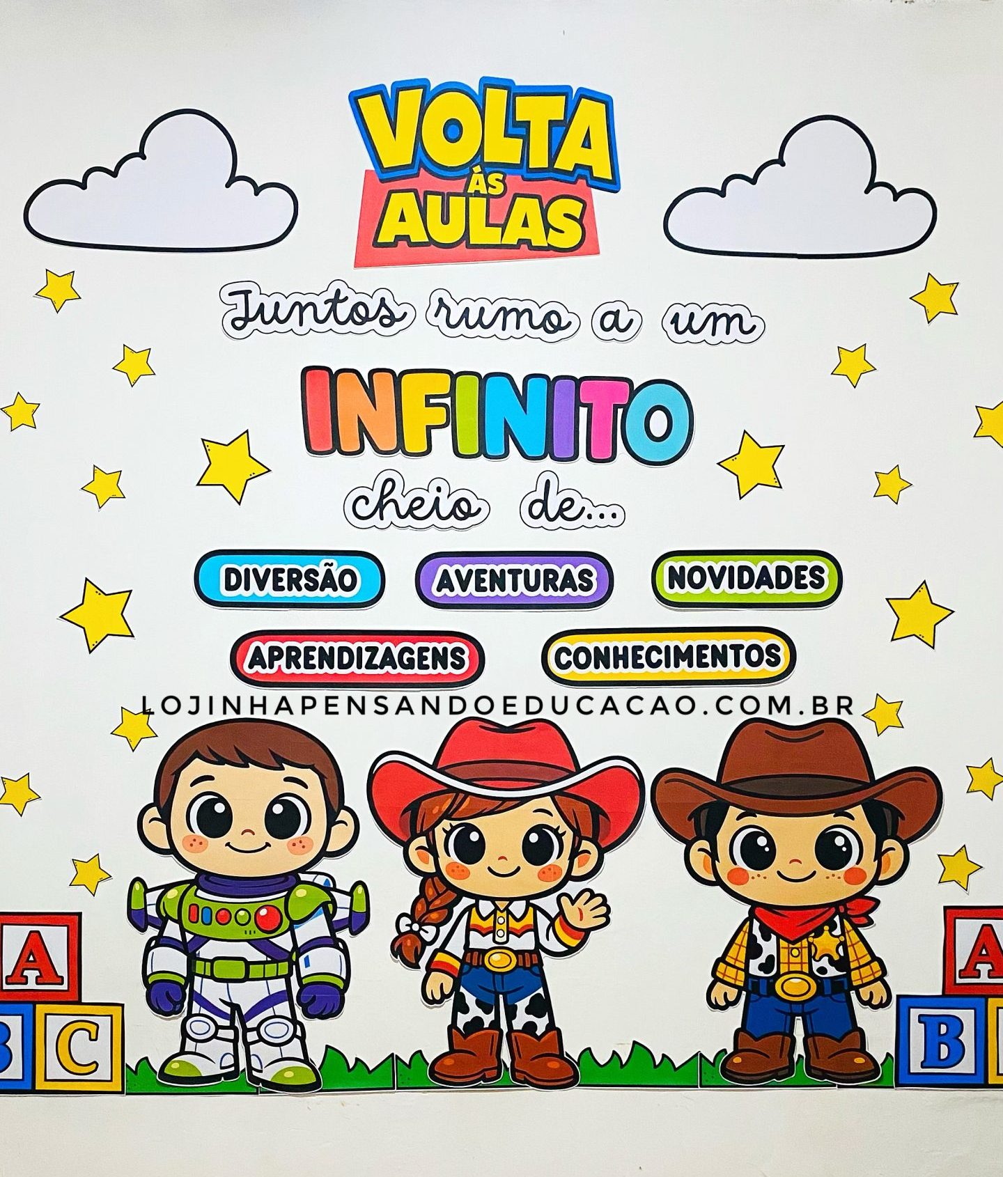 Painel “Infinito” de volta às aulas - Imagem 4