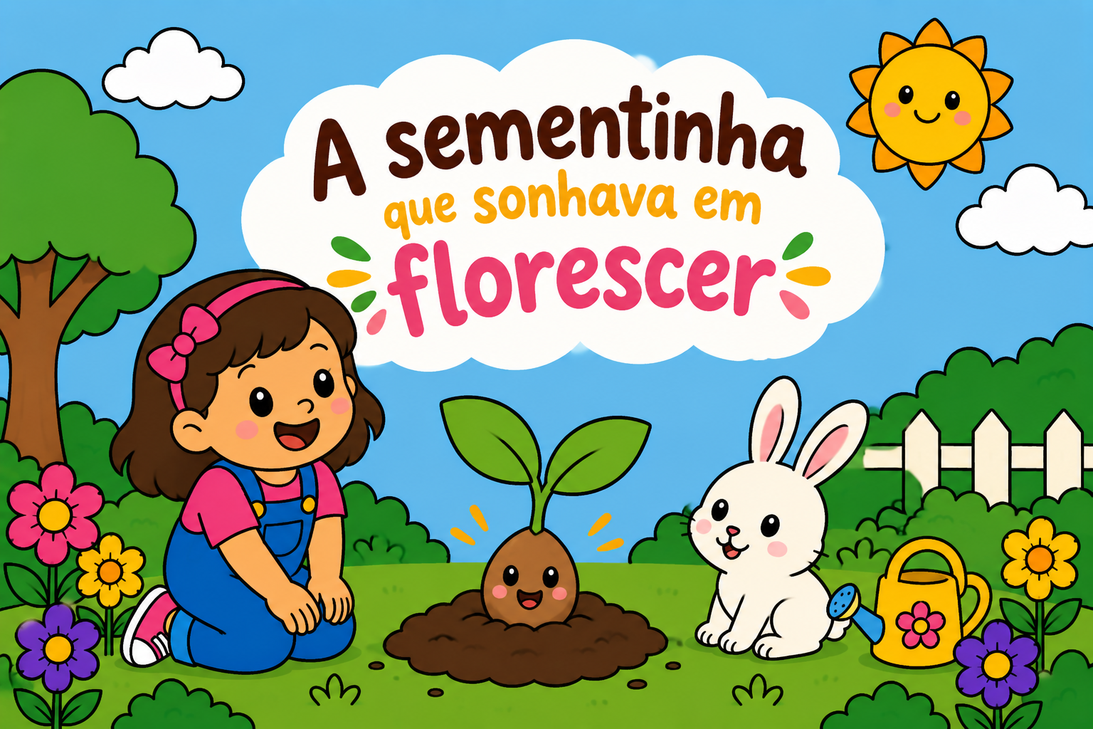 Sacola de História: A sementinha que sonhava em florescer