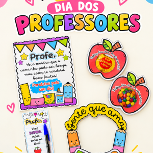 Kit Colorido Dia dos Professores